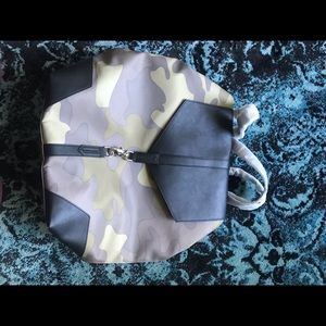 Brand new Stella & Dot Camo backpack purse